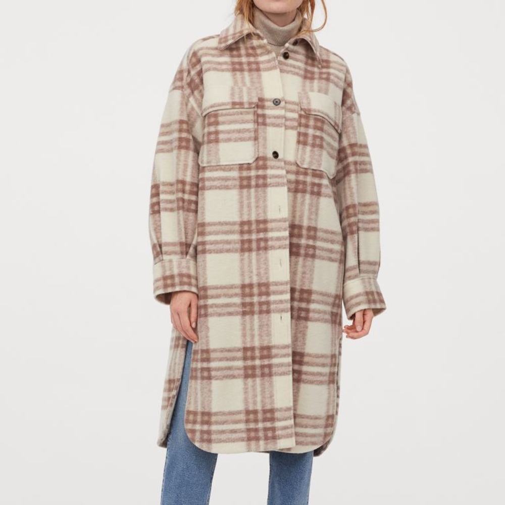 NWT H&M SHACKET Size S